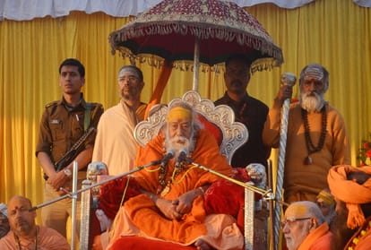 Ram mandi ayodhya Temples built under scripture under the direction of Sanatani Dharmacharyas: Swami Swaroopanand