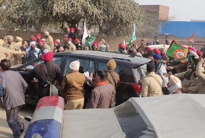Farmers protest several places against Punjab BJP Chief Ashwani Sharma