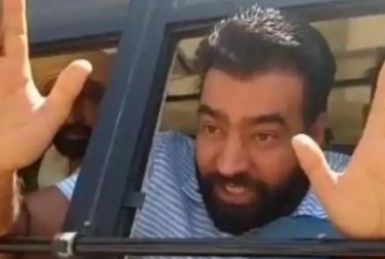 Lakha Sidhana on Facebook Live After Deep Sidhu arresting