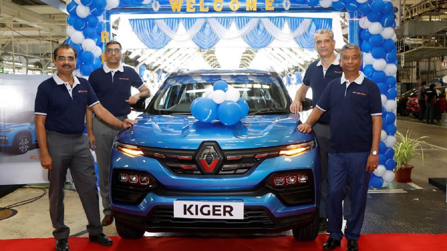 renault kiger deliveries 100 units in a single day renault kiger engine specifications renault kiger features and price renault india