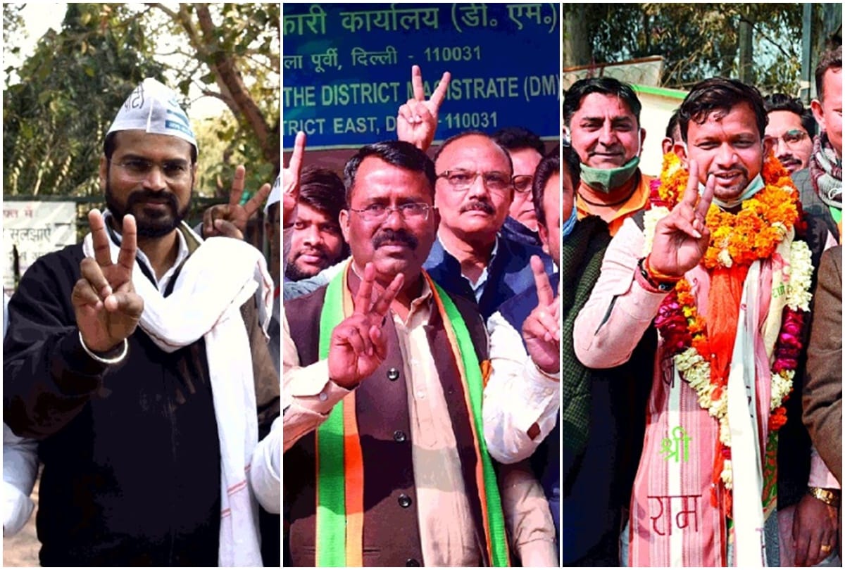 delhi municipal corporation byelection: 63 candidates filed nomination from five seats