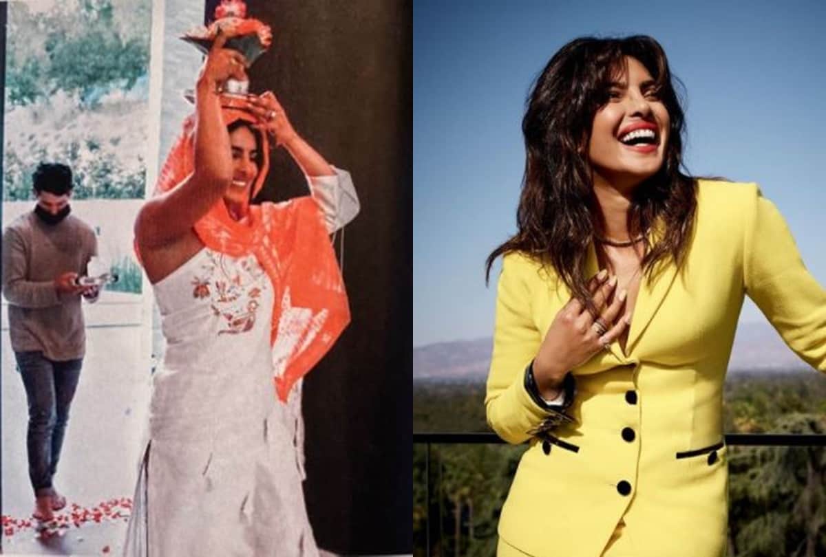Priyanka Chopra book unfinished features griha Pravesh photo with Nick Jonas goes viral on internet