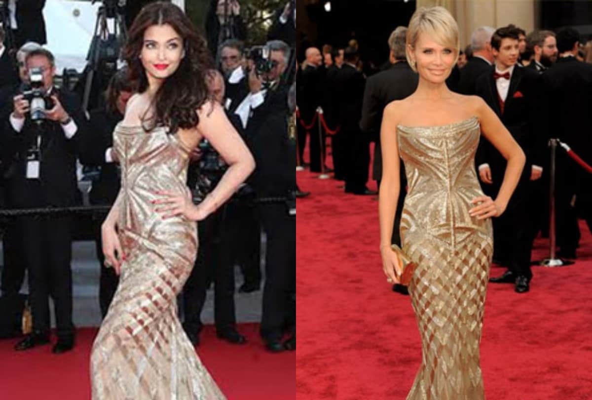Bollywood actresses copied Hollywood actresses dresses