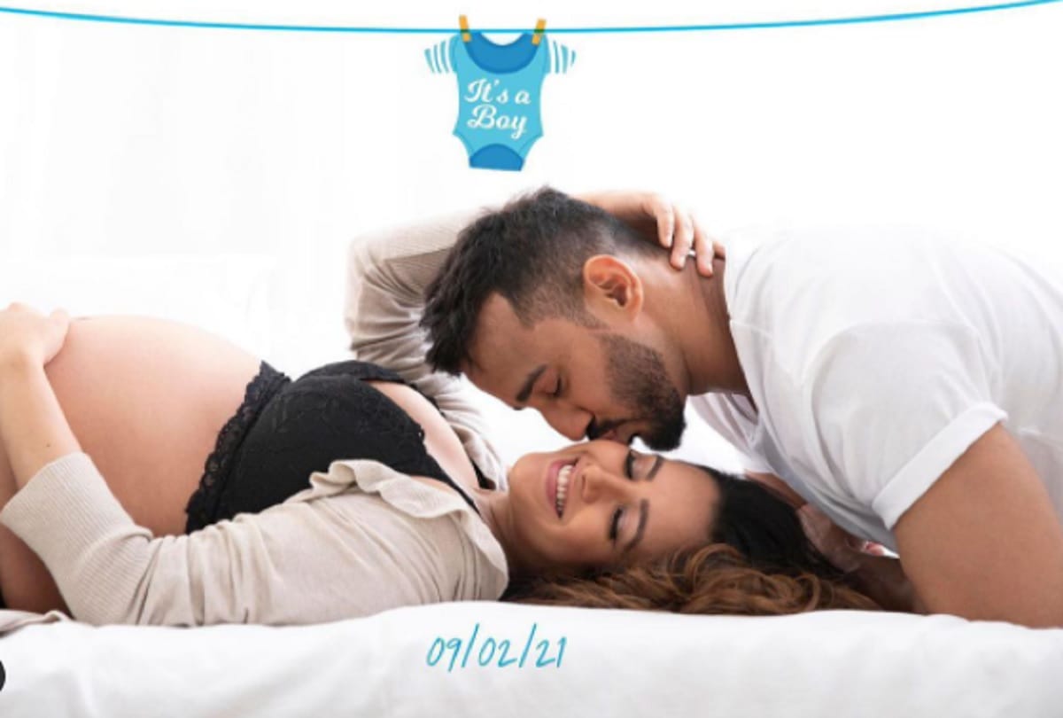 Anita Hassanandani's husband Rohit Reddy shares first glimpse of their baby boy