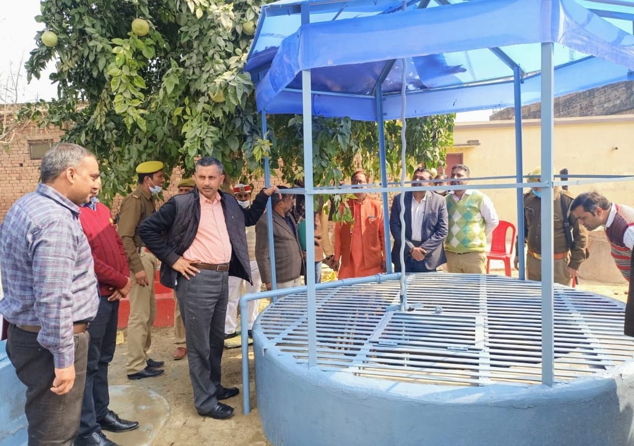 After treatment, the well will give pure water