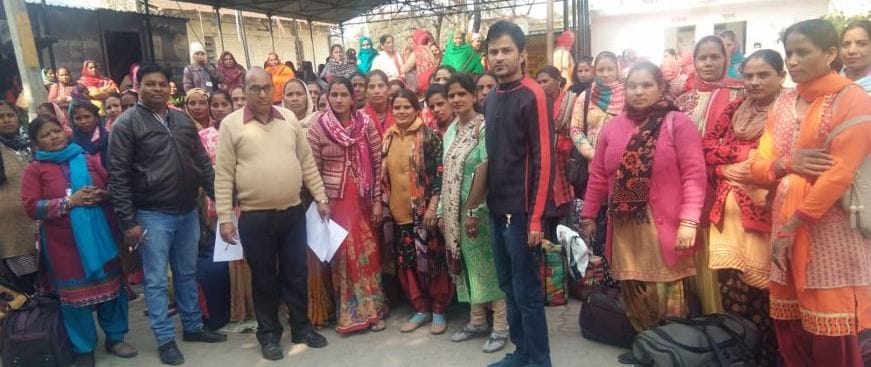 Formed 38 teams to create self-help groups