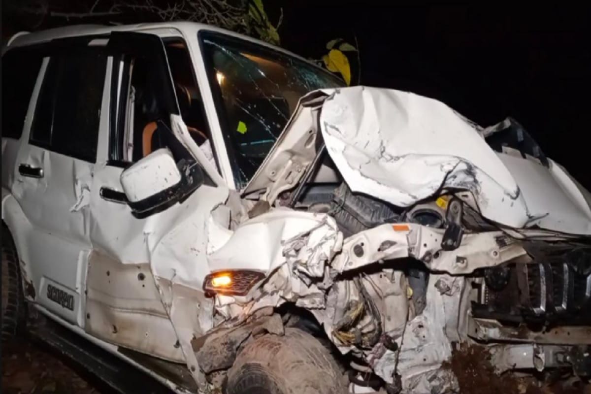 Car accident in Bijnor and three peoples died and see photos