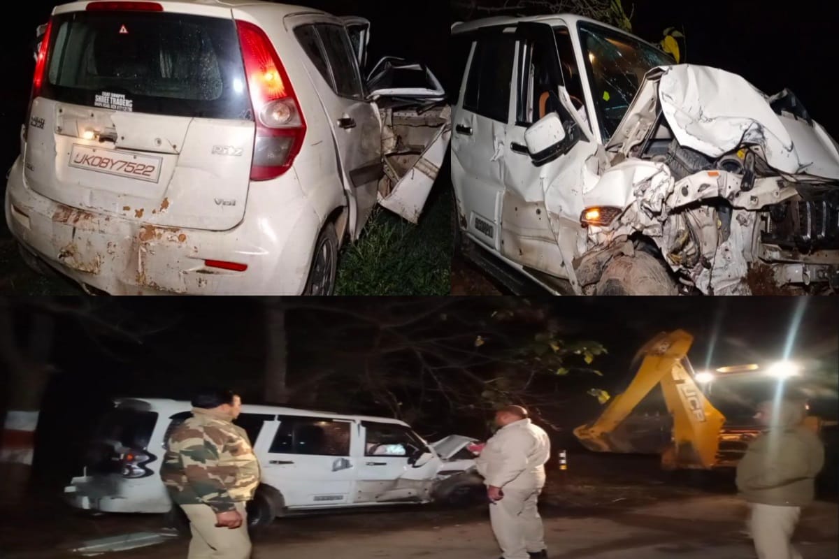 Car accident in Bijnor and three peoples died and see photos