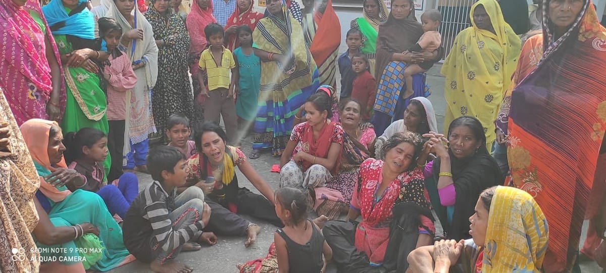Child died by high tension wire scorching painful death in sonbhadra 