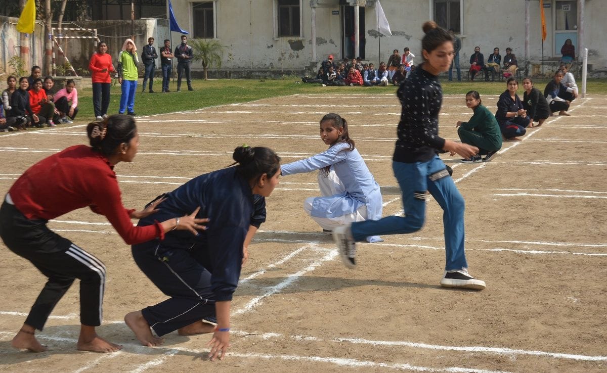 Annual sports competition at SD College, Muzaffarnagar