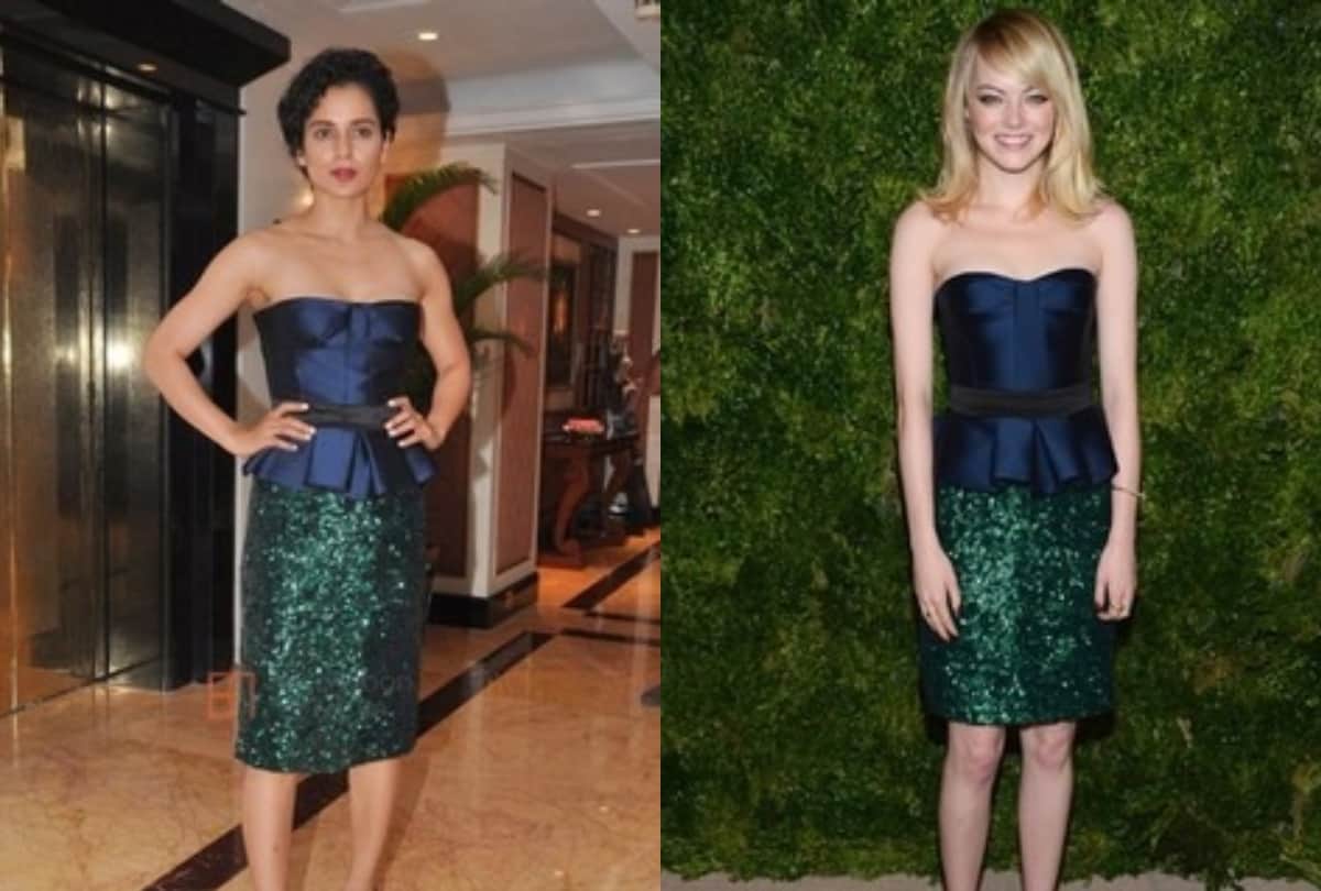 Bollywood actresses copied Hollywood actresses dresses