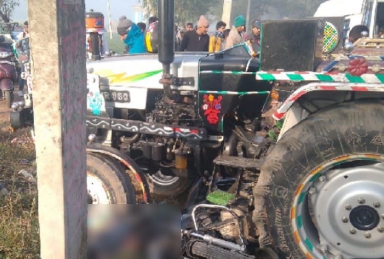Four Person died in road accident in Panipat of Haryana