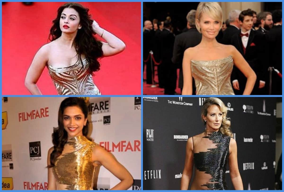 Bollywood actresses copied Hollywood actresses dresses