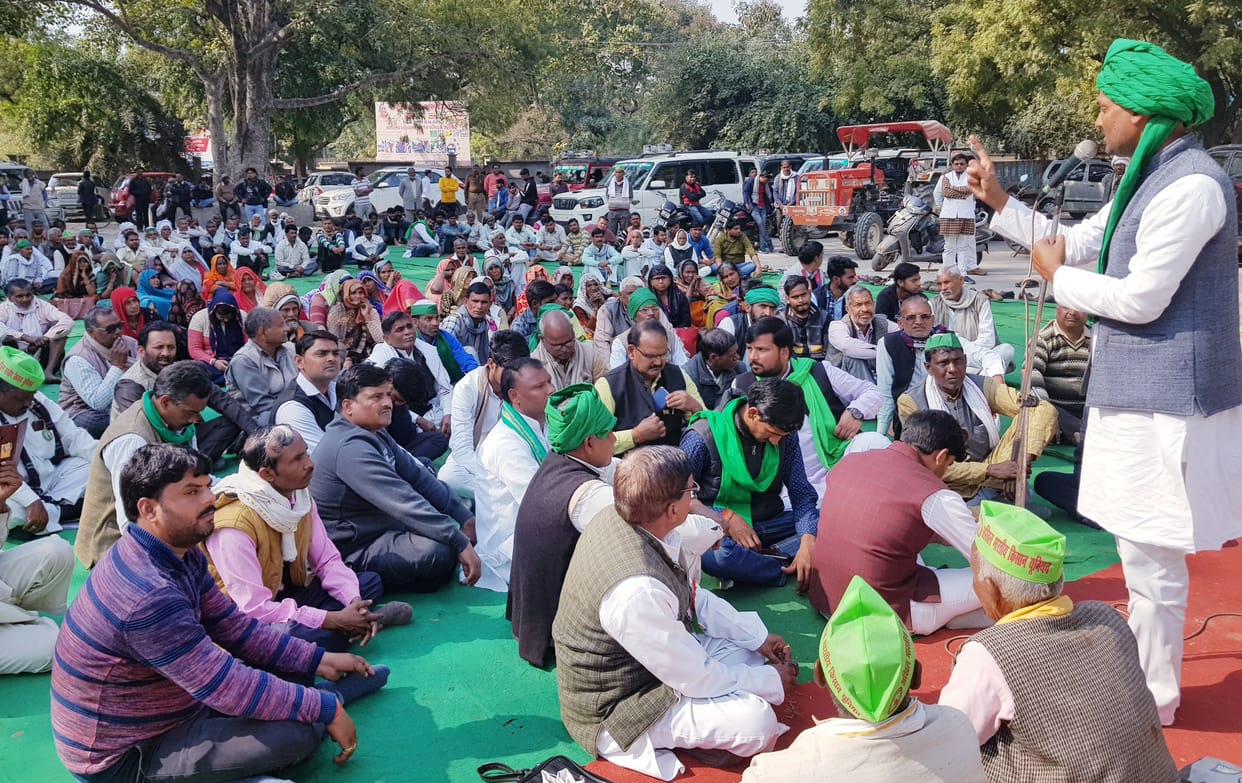 Declaration of farmers' cross-border battle