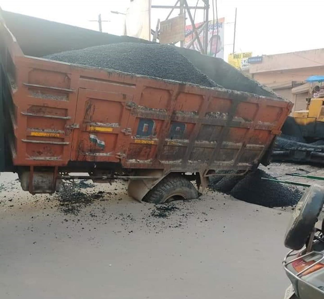 After Jwalapur, now Dhansi road in Kankhal