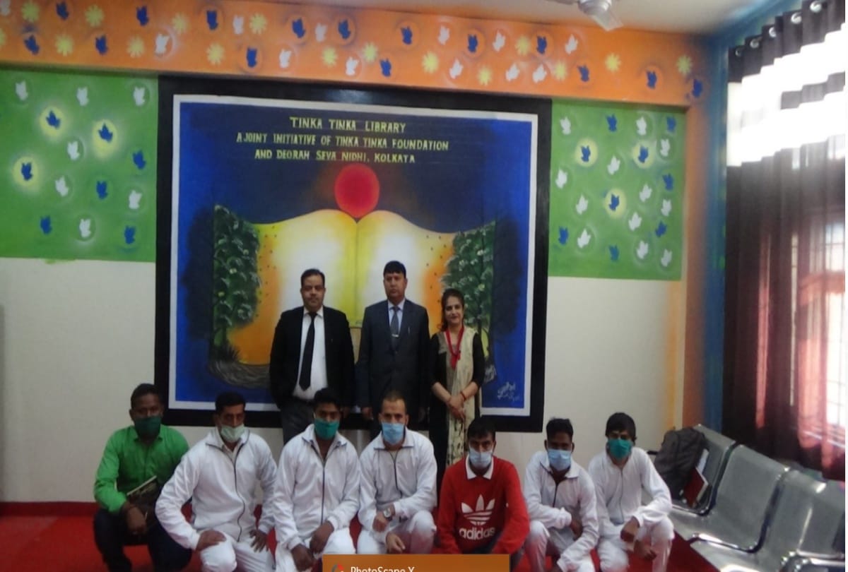 Panipat news: Tinka Jail Library built in Panipat Jail