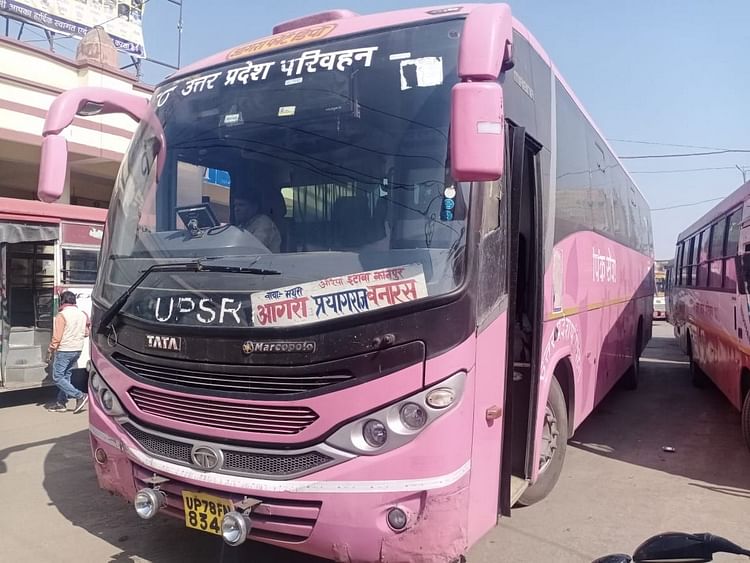 Up Women Drivers Will Drive Pink Buses Of Roadways Amar Ujala Hindi