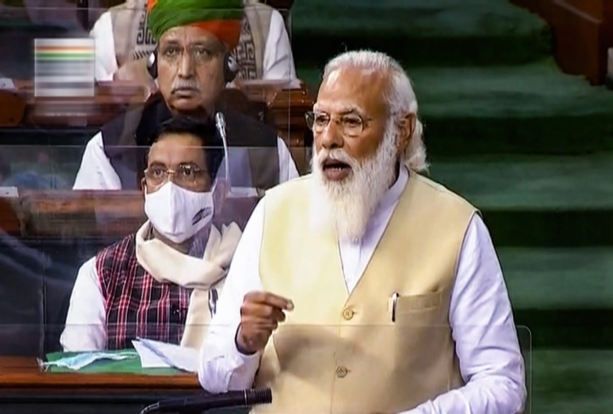 PM Narendra modi speech in loksabha today reply on president ramnath kovind address