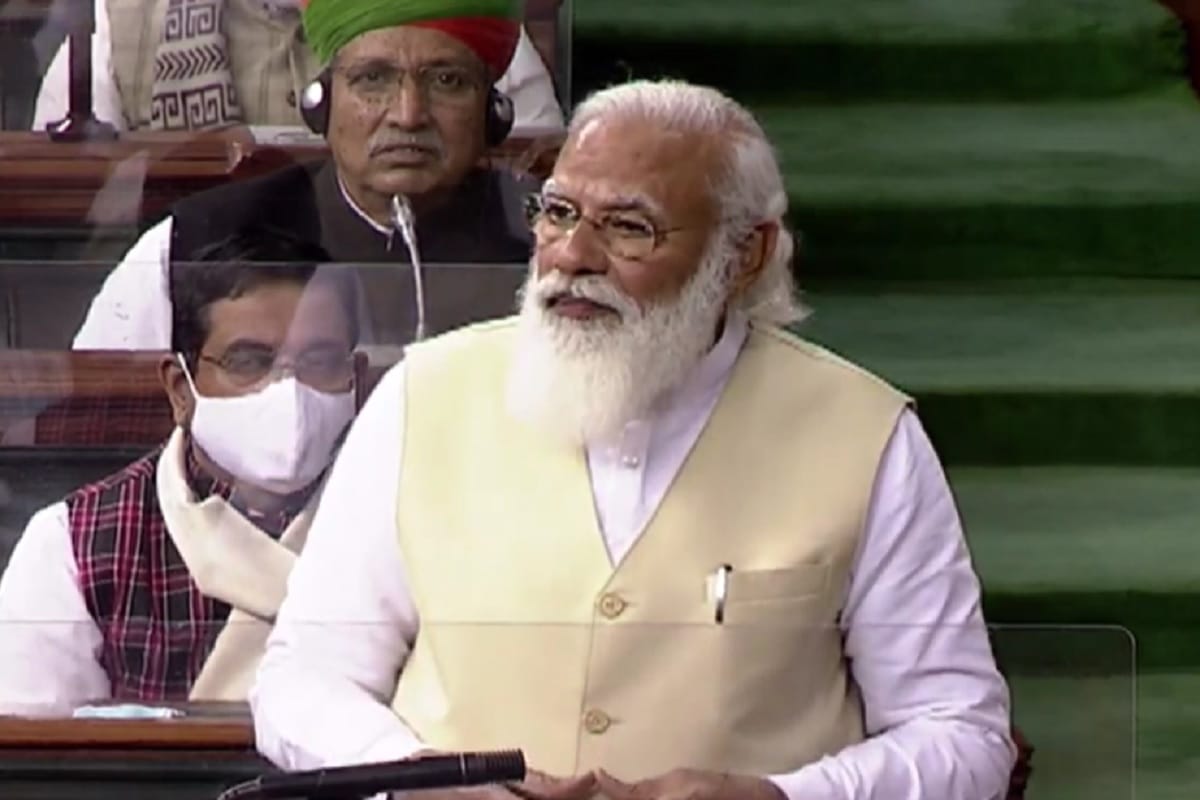 main points of PM Narendra Modi speech in Lok Sabha