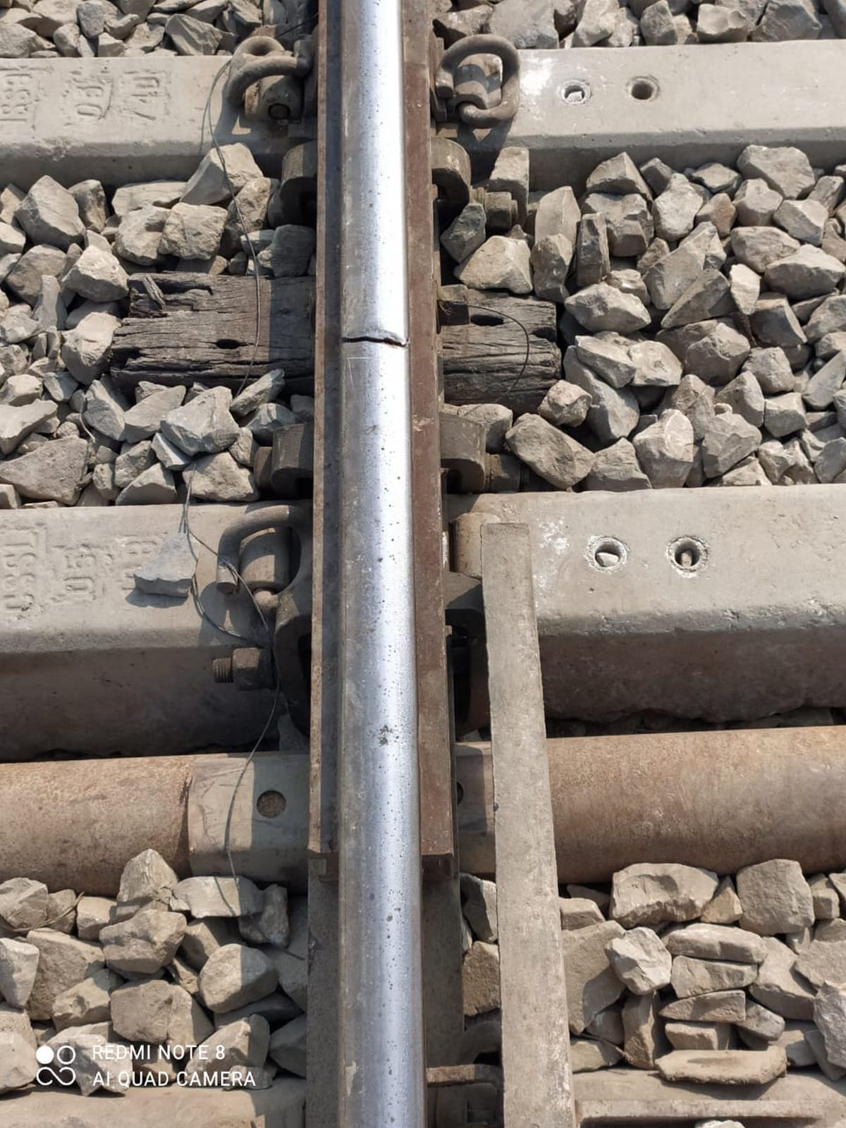 Railway track shattered by superfast train 12 tracks of special trains run on cushion in bhadohi up