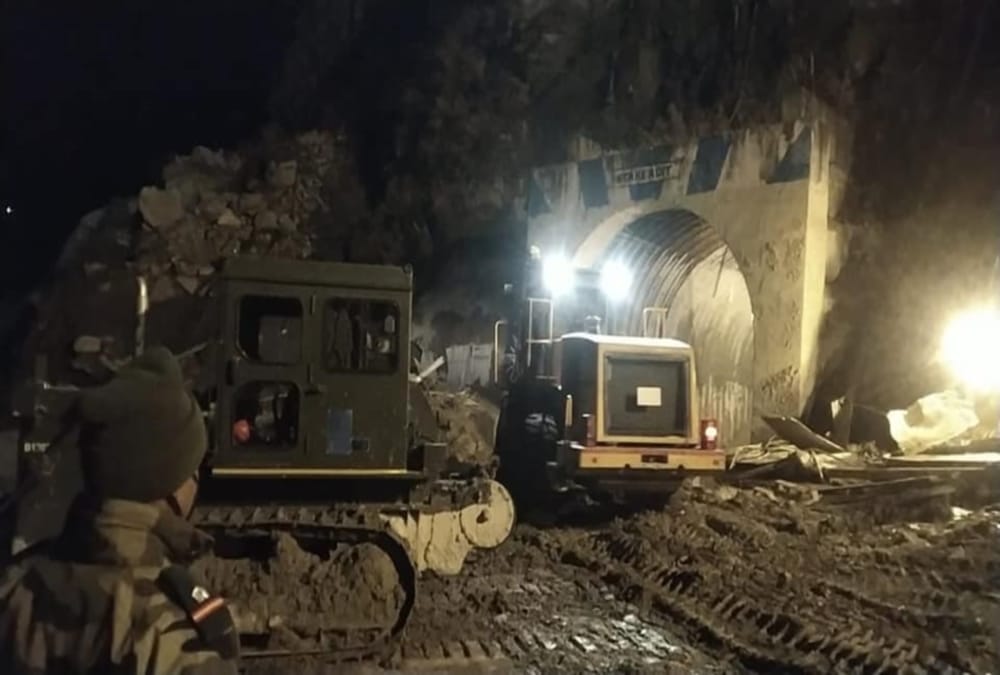 Uttarakhand Chamoli glacier burst News: rescue operation from Tunnel continue from 100 Hours