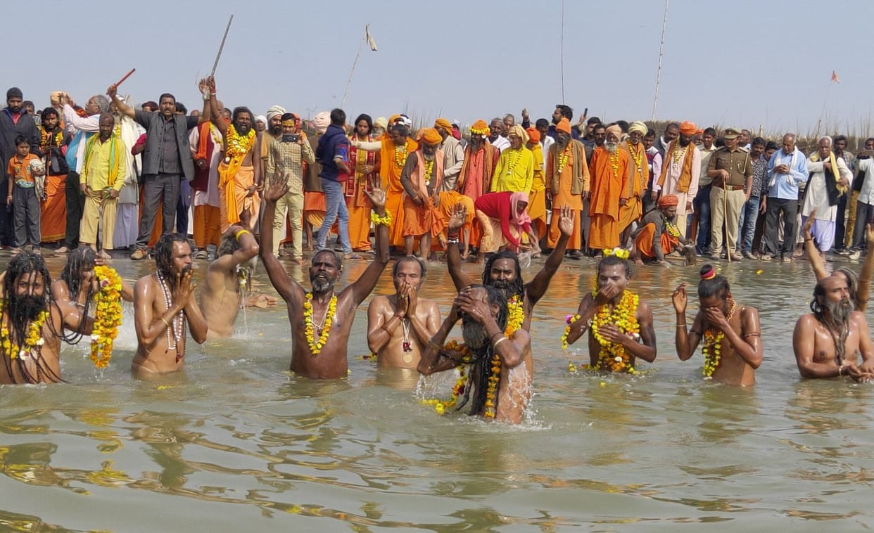 Faith inundated on Mouni Amavasya