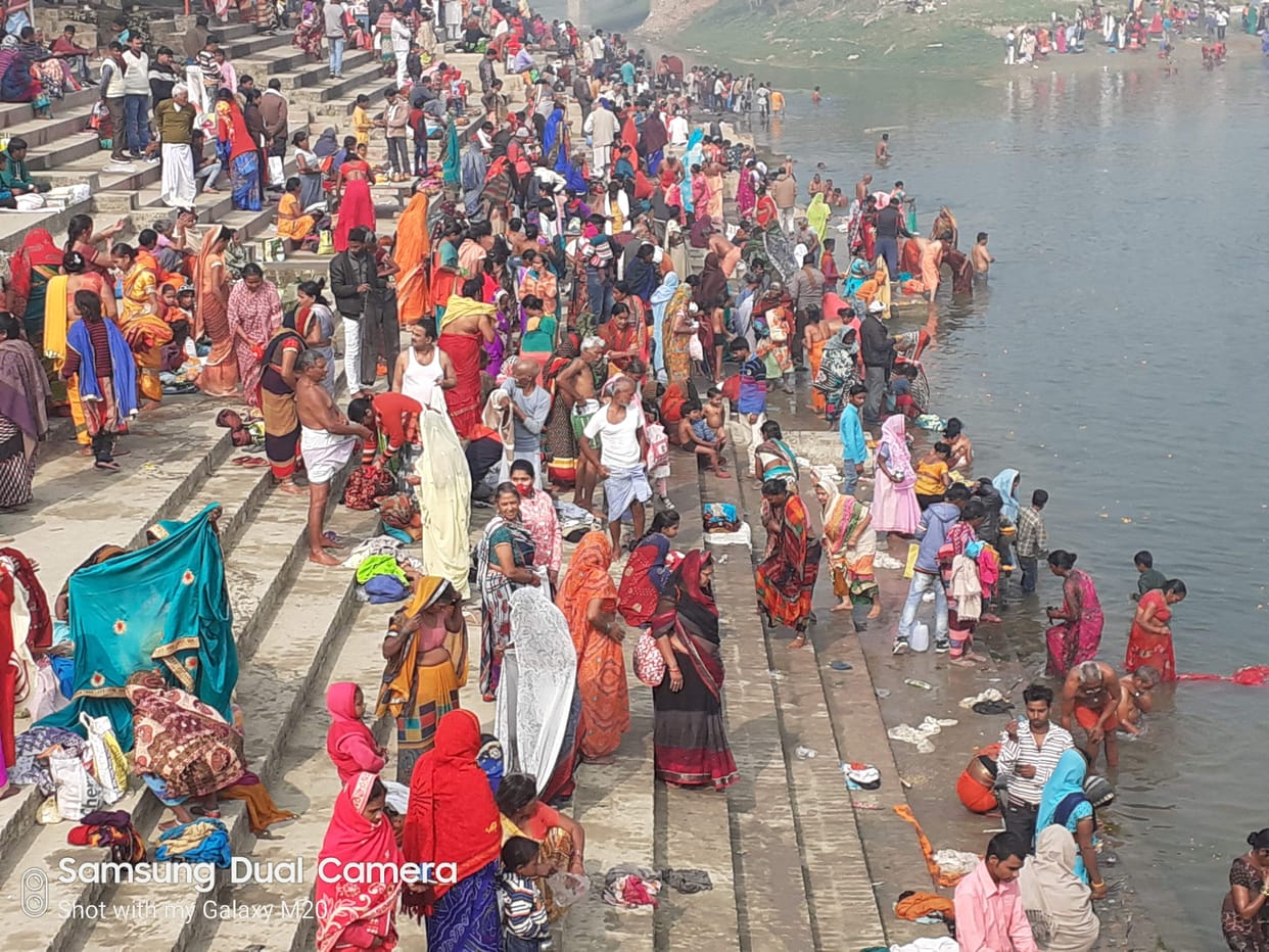 maunee amaavasya par umada aastha ka sailaab