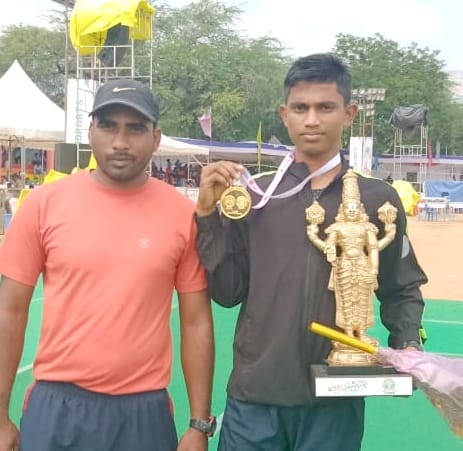 Shyam Milan wins silver in Guwahati