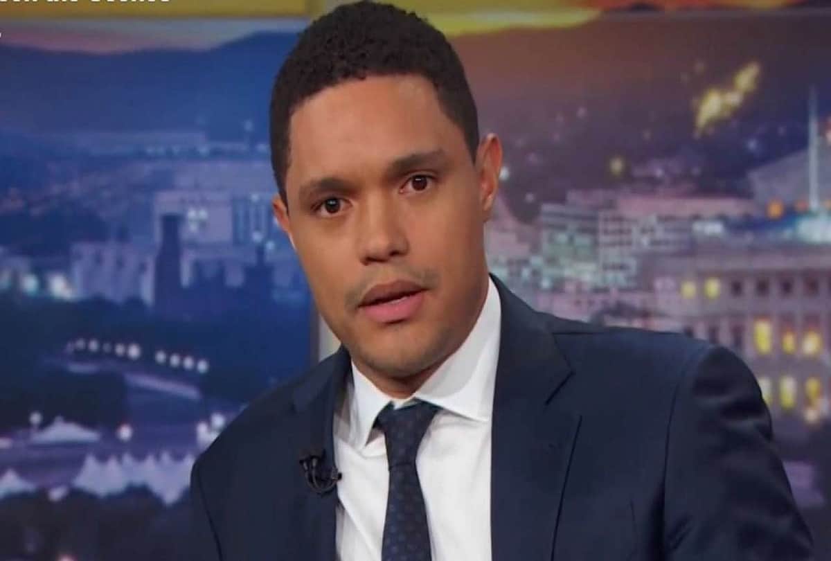 Trevor Noah explains the farmers protests in India to his viewers in the US