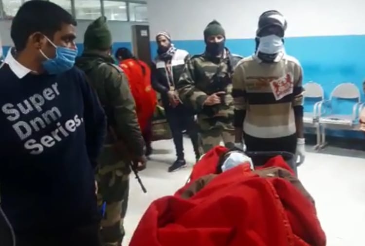 BSF shot smuggler at Border in Amritsar of Punjab 