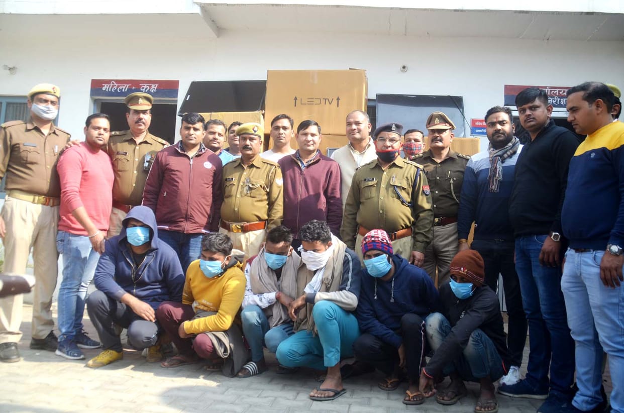 Six members of interstate thief gang caught