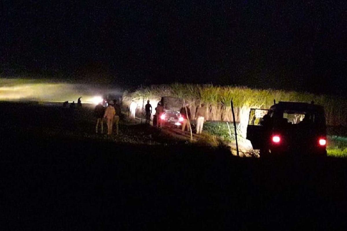 UP Crime News: Encounter in Baghpat and three crooks injured and see photos