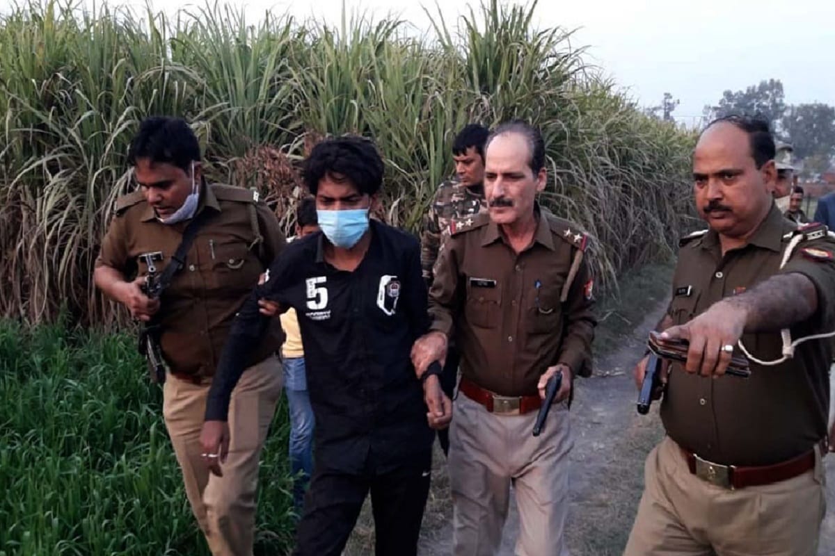 UP Crime News: Encounter in Baghpat and three crooks injured and see photos