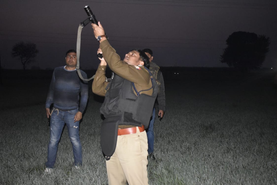 Encounter lasted for three and a half hours, firing terrorized