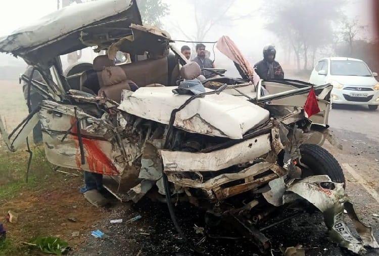 11 Person died in road accident in Bhiwani of Haryana