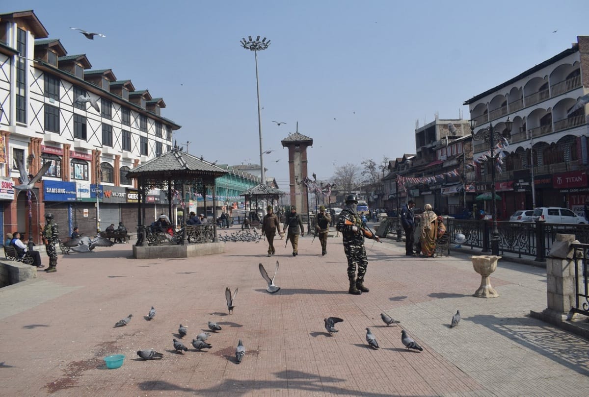 terrorist Maqbool bhat anniversary high alert in kashmir valley
