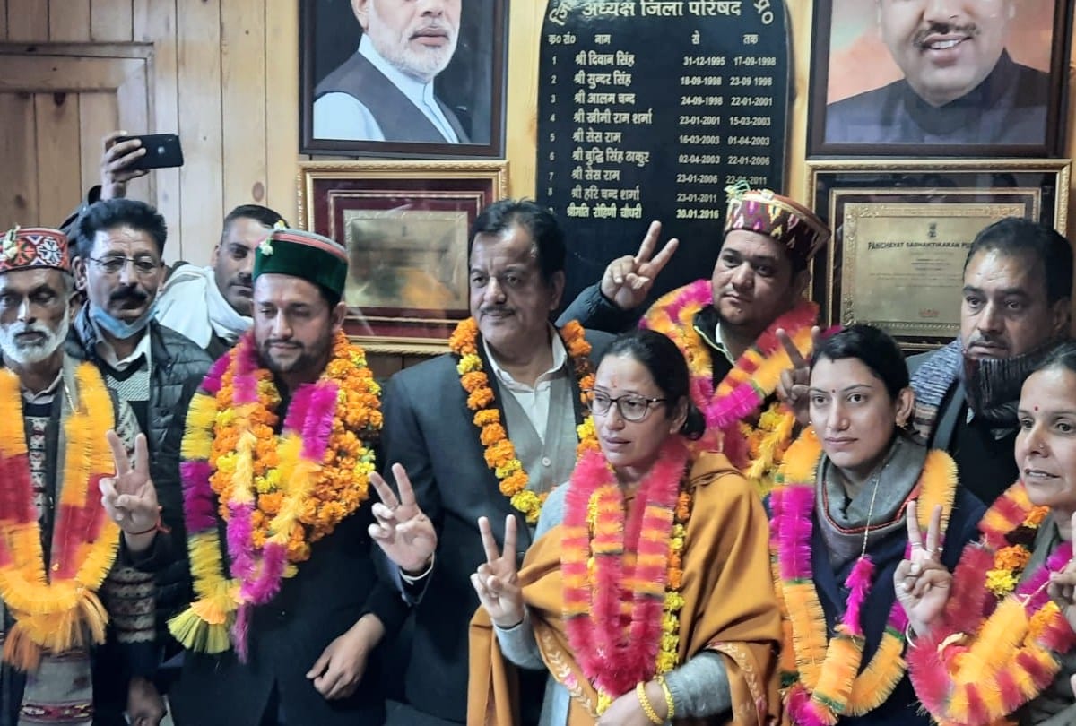 Kullu Zilla Parishad is also occupied by Congress, Pankaj Parmar became chairman