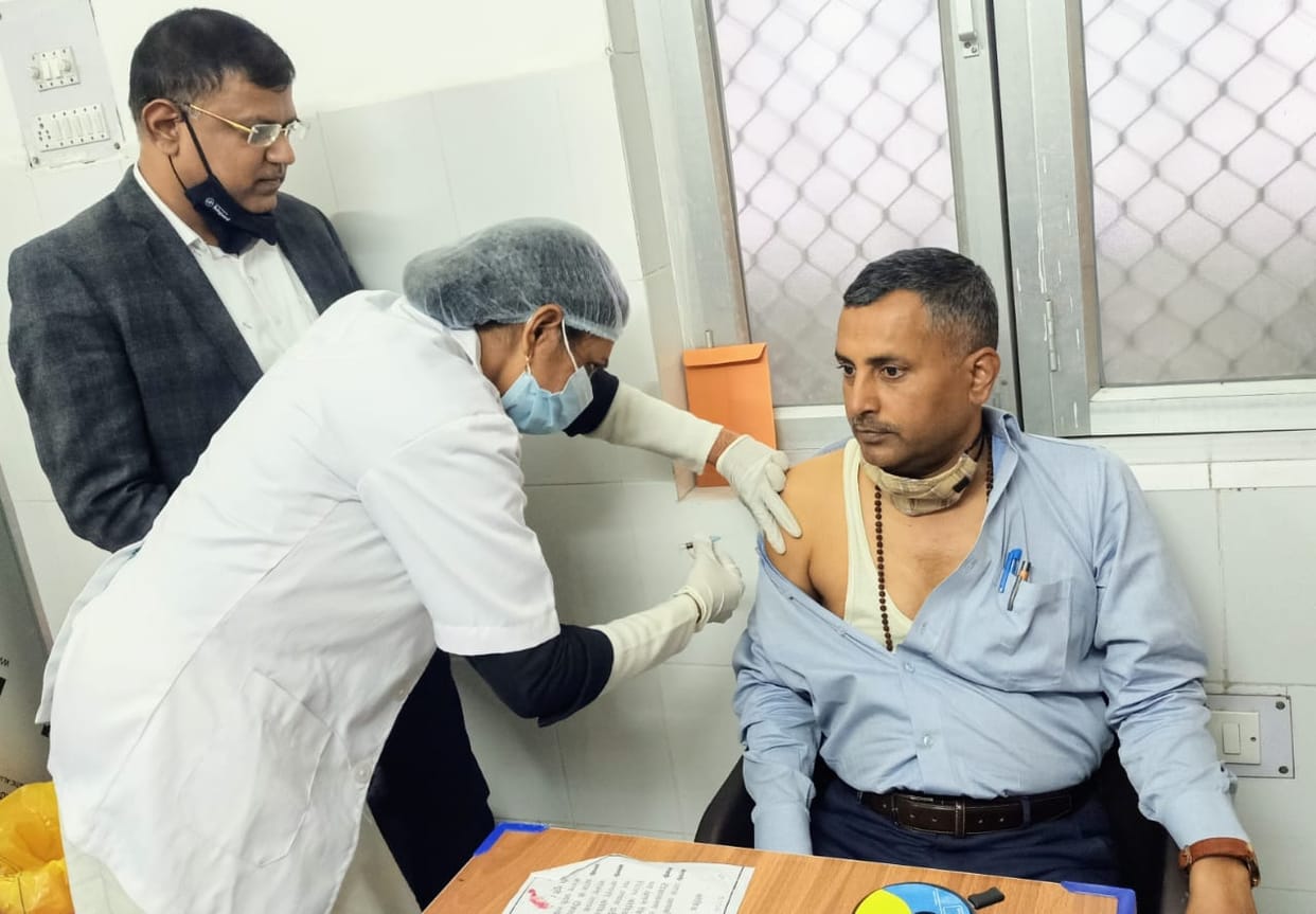 DM, SP, CDO including 1031 got corona vaccine