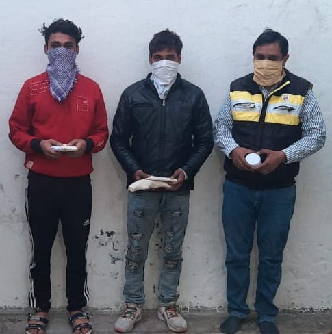 Three arrested including Saraf in robbery from a woman constable