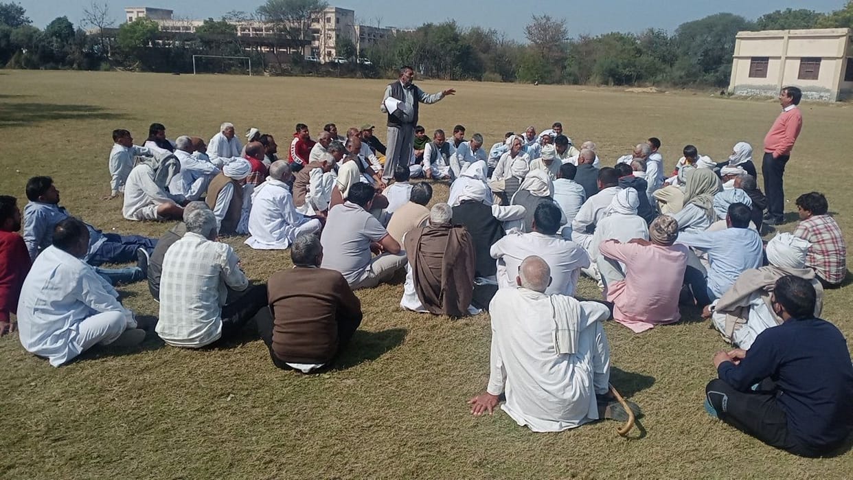 Villagers mobilized for railway corridor