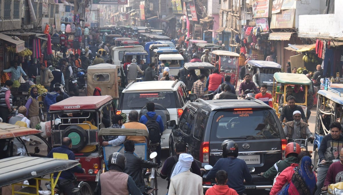 Traffic jaam in Jaunpur today
