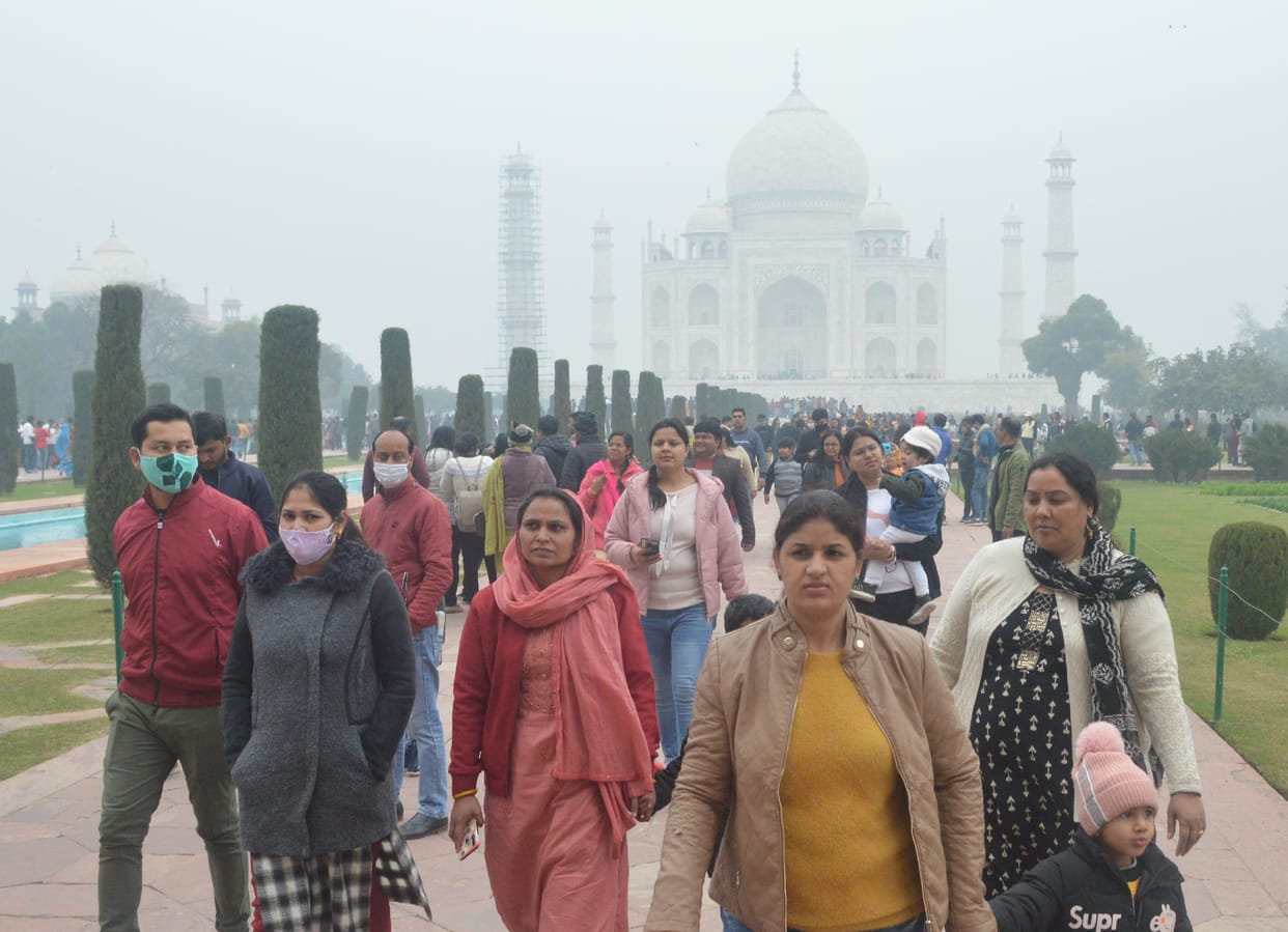 pradesh mein teesara garm shahar raha agra