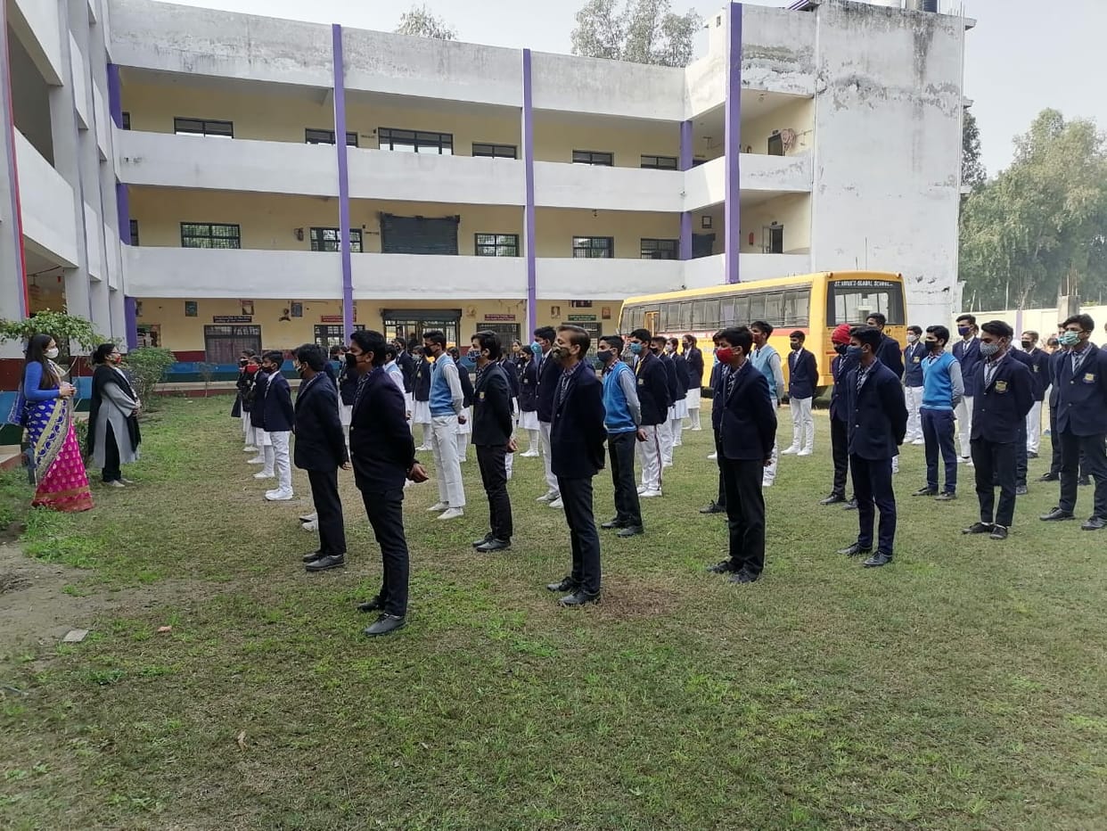 Students and girls went to school, number reduced