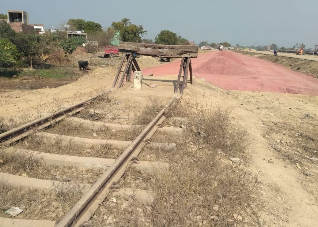 Laying of track started for Jawahar Thermal Project