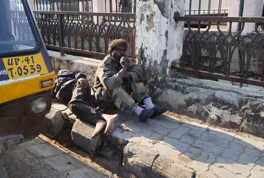 There is a special network of beggars across the state, no one goes arbitrarily, duty is imposed