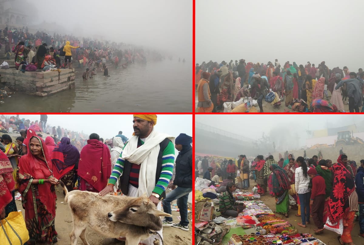 Mauni Amavasya crowd of devotees gathered Gorakhpur rapti river like Prayagraj