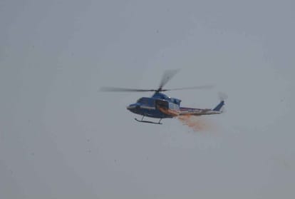 mauni amavasya 2021: Jan Sagar of faith gathered at the confluence, wreath from helicopter by welcoming bath