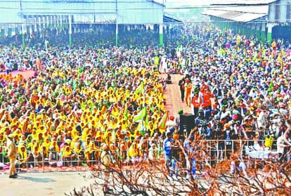 Kisan mahapanchayat held at Jagraon of Punjab
