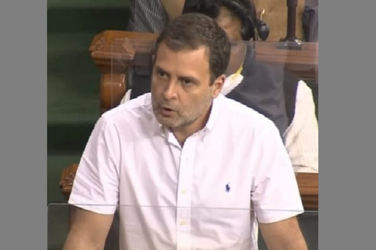 Rahul Gandhi fires hum do humare do ki sarkar, jibe at Modi govt in Lok Sabha