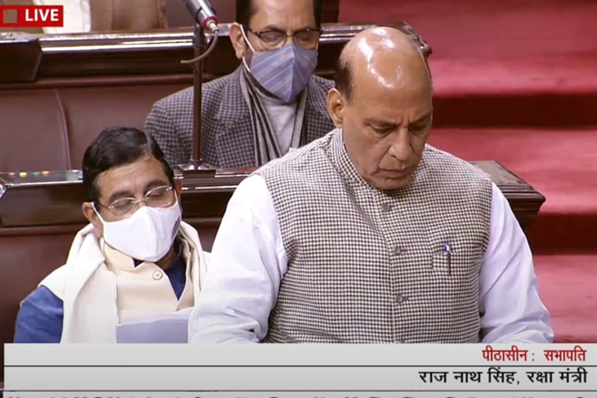 rajnath singh gave statement on india china standoff in rajyasabha says committed to maintaining peaceful situation on lac